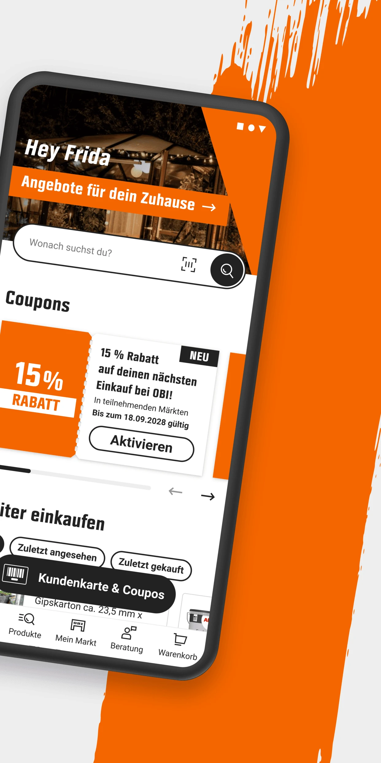 heyOBI: DIY-Projekte mit OBI screenshot